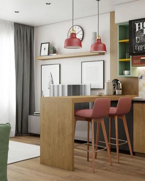 Дизайн - проект квартиры - студии в питере для молодой девушки. 01