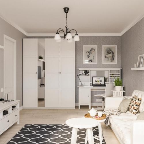 Оцените интерьер гостиной. 01