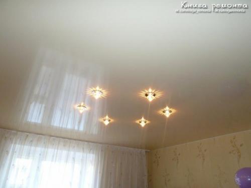 Какая бывает пленка для натяжных потолков. 01