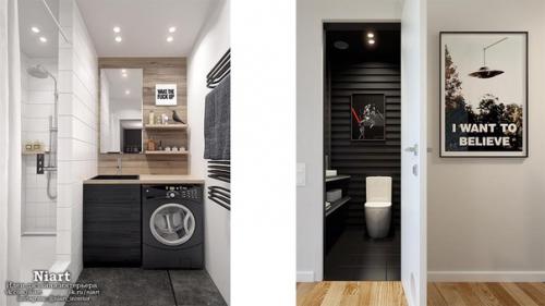 Дизайн интерьера квартиры 69 кв. 07