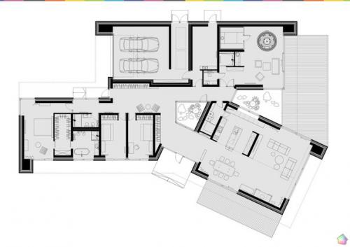 Минимализм с литовским характером частного дома в Аукшткемяе ч. 3. 09