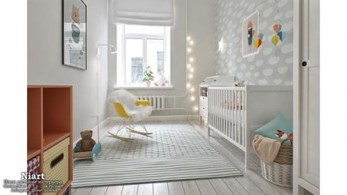 Дизайн интерьера квартиры 102 кв. 06