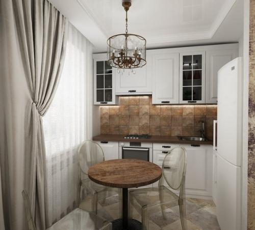 Однокомнатная квартира с элементами винтажа. 05