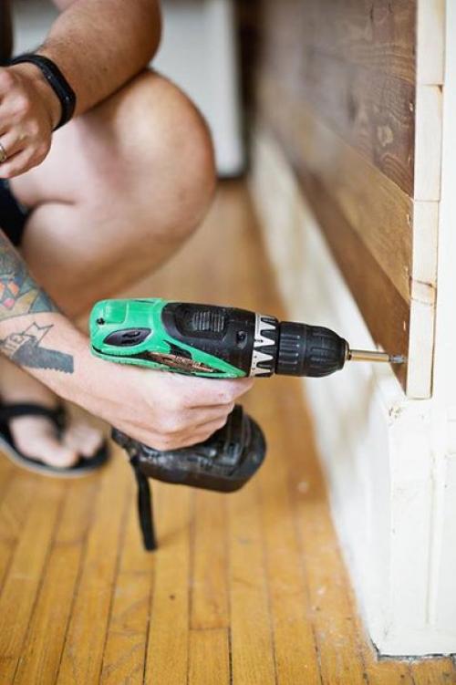 Супер - идея для ремонта: отделка стен деревом. 03