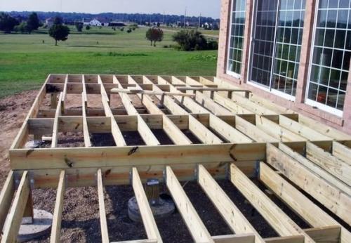 Терраса из дерева своими руками. 03 Терраса из дерева своими руками. 03