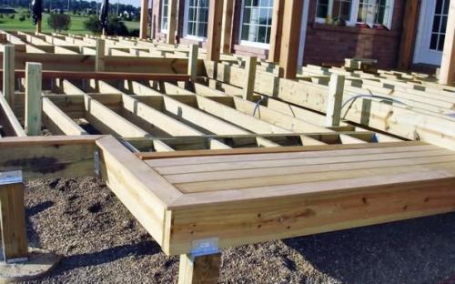 Терраса из дерева своими руками. 06 Терраса из дерева своими руками. 06