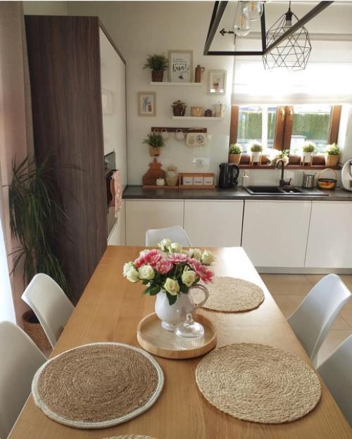 Замечательный скандинавский интерьер загородного дома. 09