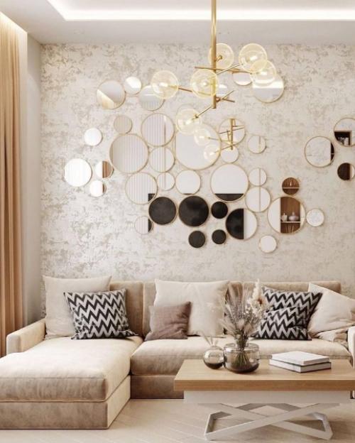 Квартира в тёплых тонах в современном стиле. 03