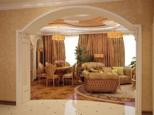 Как сделать арку из гипсокартона.