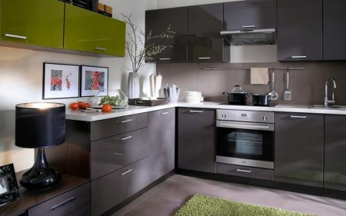 Серые кухни: идеи для вдохновения. 04