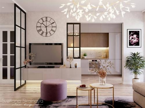 Восхитительный интерьер квартиры. 01