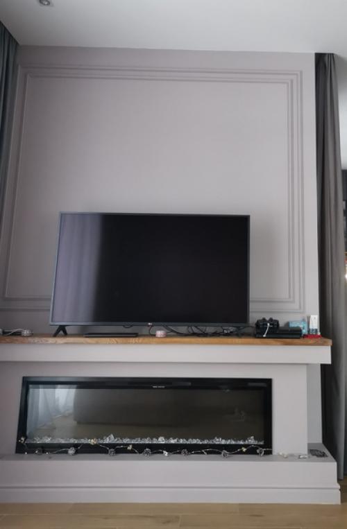 Рождение замечательной, спонтанной идеи о необходимости присутствия камина в гостиной. 05