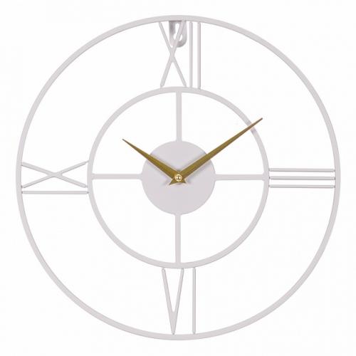 Белые изящные часы - лёгкость и нежность в вашем интерьере. 07