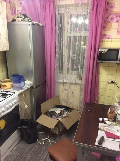 Ремонт кухни до и после. 01