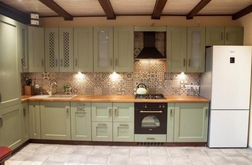 Как хорошо, когда у мужа золотые руки мебель в кухню с нуля. 05