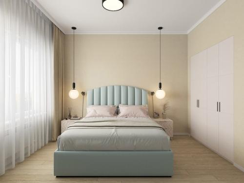 Проект 1-комнатной квартиры 46 кв. 04