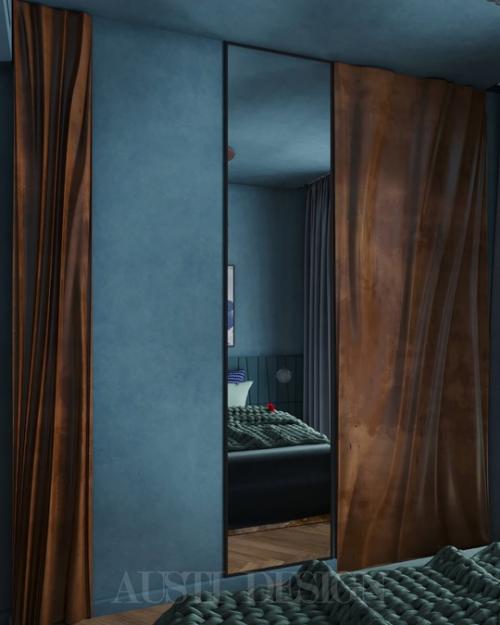 Творческие люди, работающие в киноиндустрии, обратились к нам с просьбой создать интерьер для их дома. 04