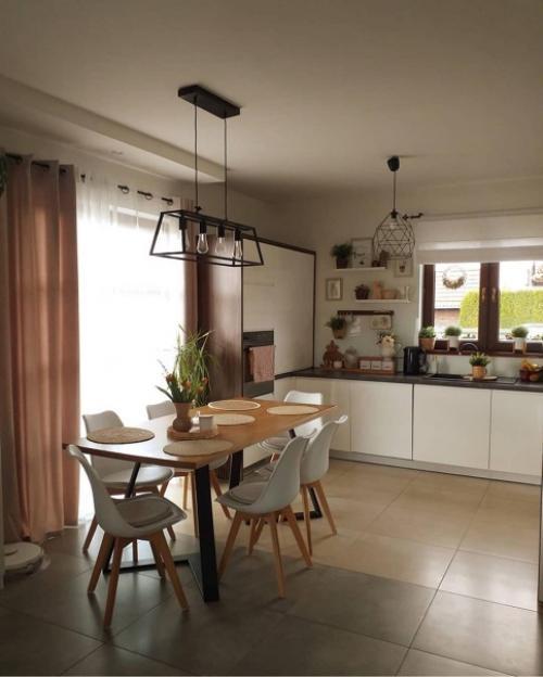 Замечательный скандинавский интерьер загородного дома. 05