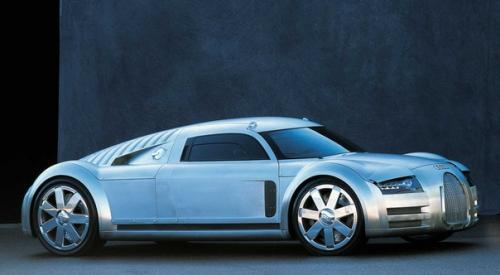 В 2000 году компания Audi построила современную интерпретацию гоночных автомобилей Auto Union 30-х гг. - концепт - кар Audi Rosemeyer. 03
