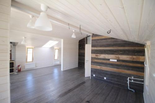 А вот какой получился интерьер у дубльдома - 80 с тремя комнатами и сауной! 06