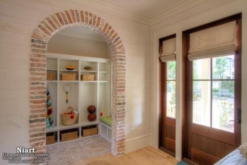 Какие бывают шторы на дверной проем? 06