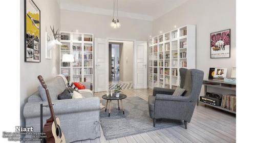 Дизайн интерьера квартиры 102 кв. 01