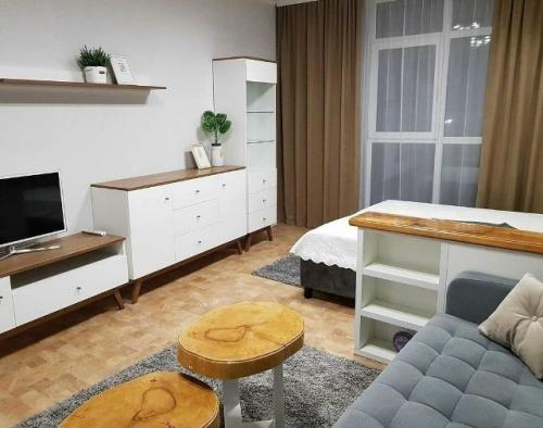 Свежий ремонт в квартире после перепланировки. 01