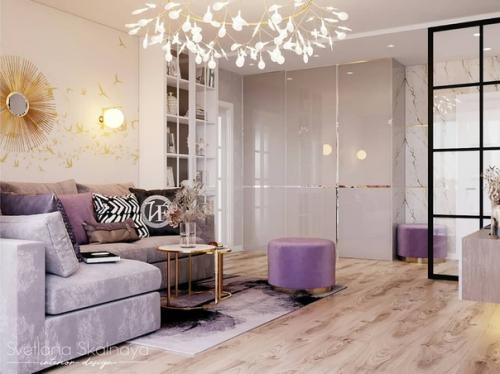 Восхитительный интерьер квартиры. 03