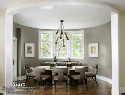 Особенности круглых комнат - как обыграть пространство. 03