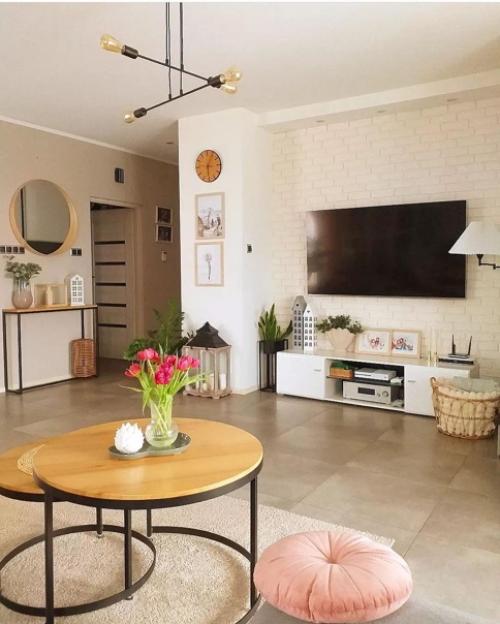 Замечательный скандинавский интерьер загородного дома. 03