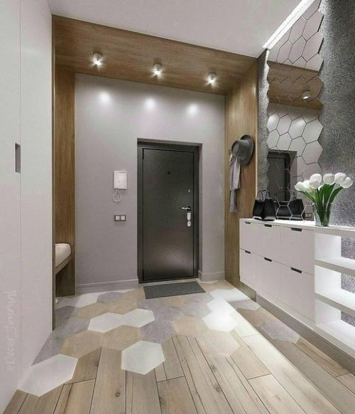 Интересные идеи дизайна прихожих. 04