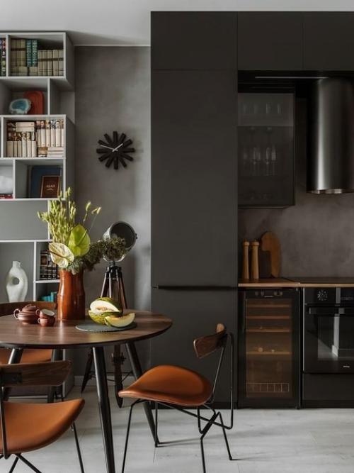 Интерьер с этническими акцентами для семьи дизайнера. 02