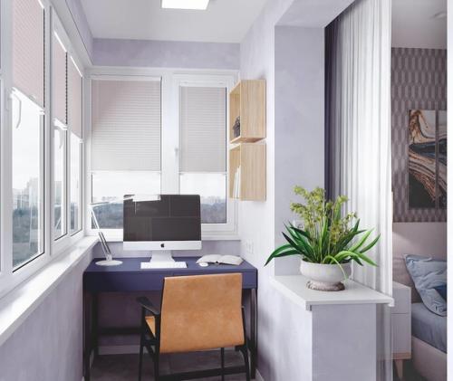 Современный интерьер двухкомнатной квартиры. 08