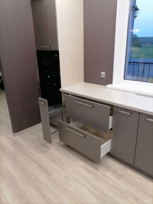 Кухня - гостиная- популярное решение в интерьере. 08