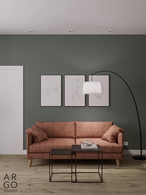 Дизайн проект квартиры в районе Перово для молодой учительницы. 03