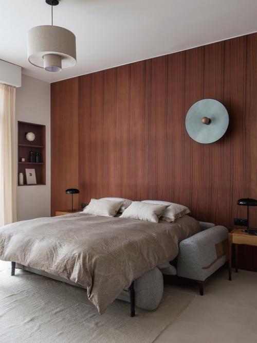 Интерьер квартиры - студии 33 м 2 в Париже, Франция. 02