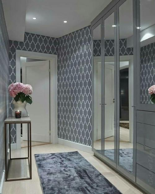 Интересные идеи дизайна прихожих. 01