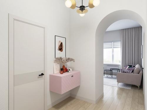 Проект 1-комнатной квартиры 46 кв. 07