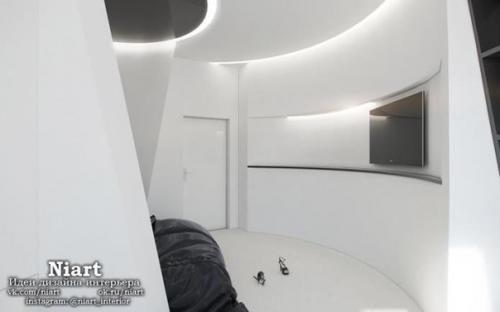 Особенности круглых комнат - как обыграть пространство. 01