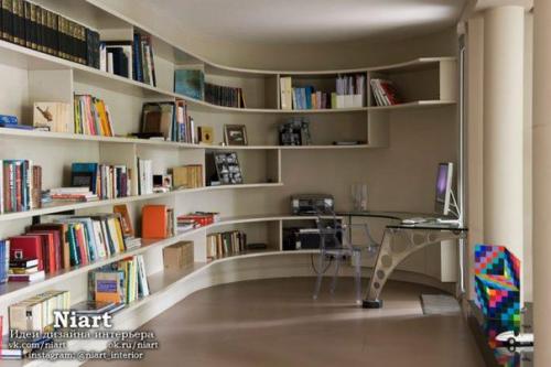 Особенности круглых комнат - как обыграть пространство. 05