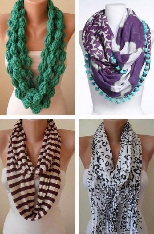 Как стильно завязать шарф этой весной. 03