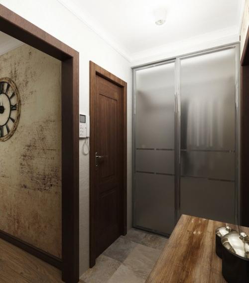 Однокомнатная квартира с элементами винтажа. 07