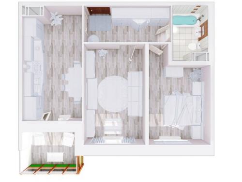 Эффективное планирование пространства это один из ключевых секретов удачных интерьеров. 01