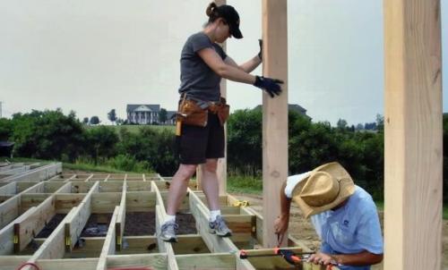 Терраса из дерева своими руками. 04 Терраса из дерева своими руками. 04