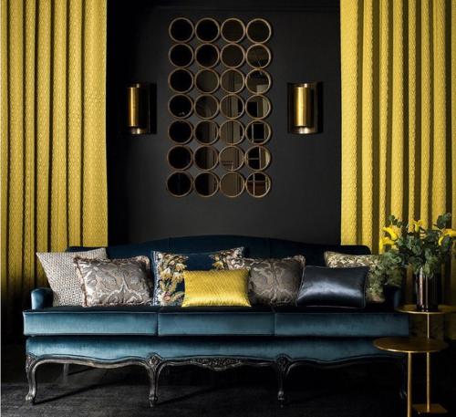 Приглушенные оттенки интерьеру привлекательности и загадочности придают. 01