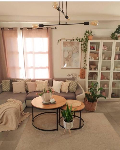 Замечательный скандинавский интерьер загородного дома. 01