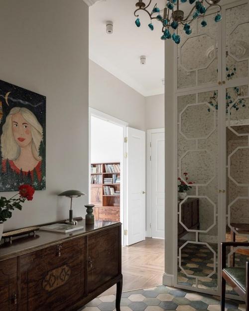 Винтаж и стиль: современная квартира в доходном доме модерна. 06