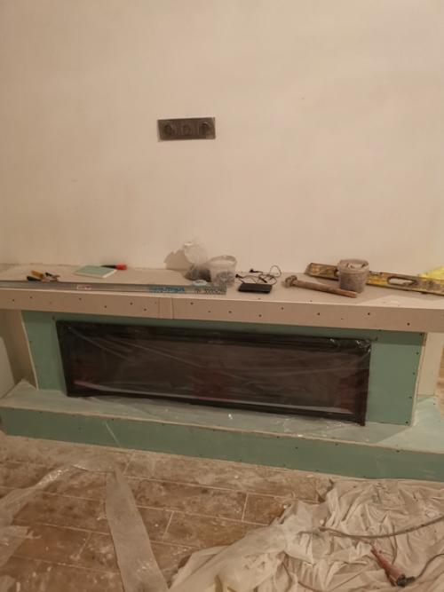 Рождение замечательной, спонтанной идеи о необходимости присутствия камина в гостиной. 03