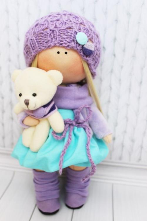 Текстильные интерьерные куклы. 03