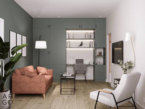 Дизайн проект квартиры в районе Перово для молодой учительницы. 02